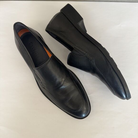 Cole Haan Lenox Hill Venetian Black Leather Loafers Men 7 Slip On Casual Classic - Picture 5 of 15